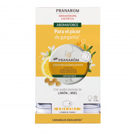 Caramelos emolientes - Miel limón  - Expositor - 24 unidades - COMPLETO | Inula